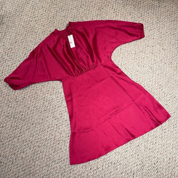 Rebecca Minkoff Dresses & Skirts - REBECCA MINKOFF SATIN MINI DRESS brand new!